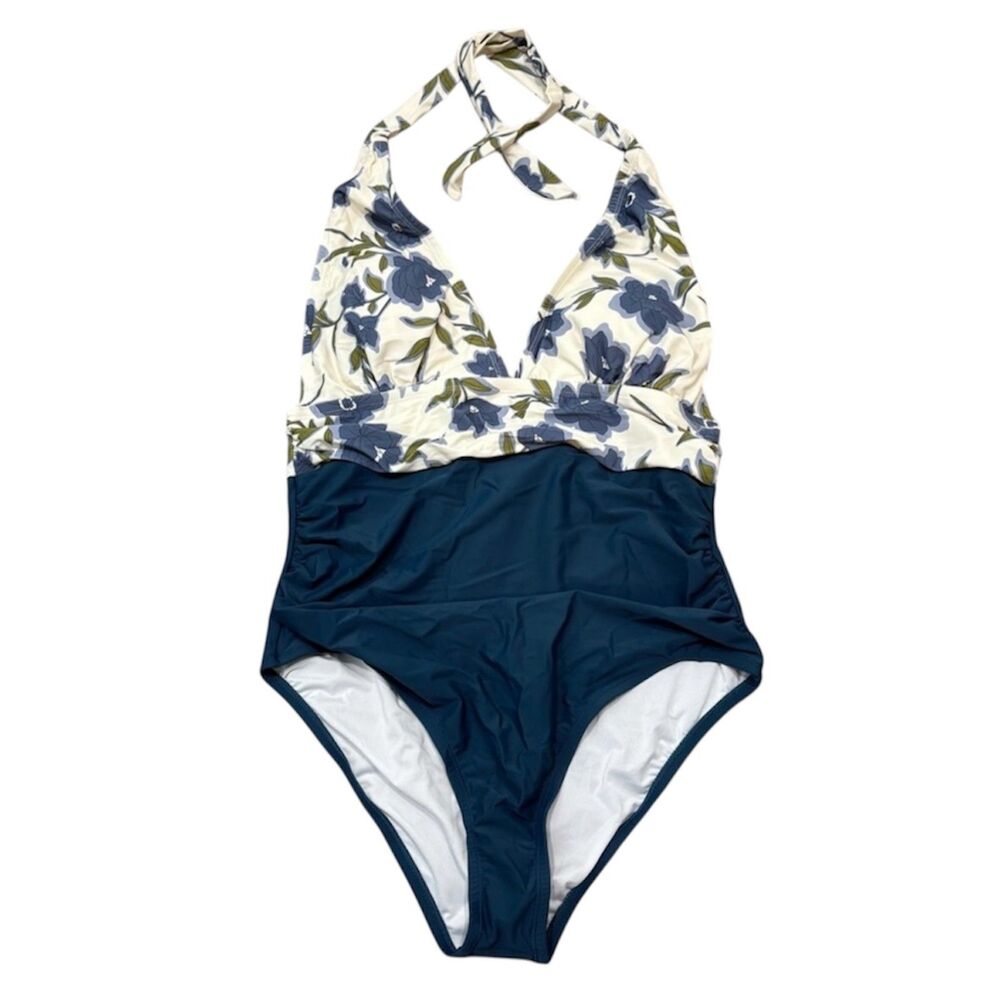 NWT Cupshe Hazy Florals One Piece Swimsuit Size XL-DD